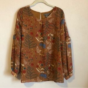 Wildflower Honey peasant top